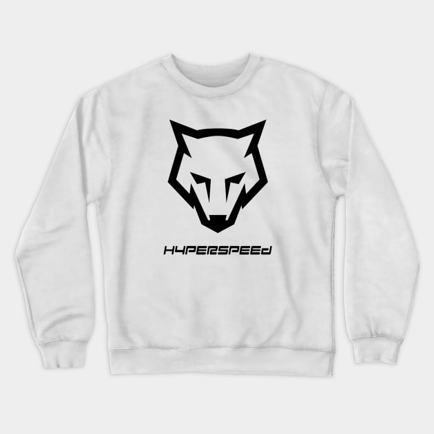 Hyperspeed Logo Crewneck Sweatshirt by TheImmortalRedFox